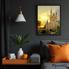 Charger l'image dans la galerie, Broderie Diamant | Broderie Diamant - Haut Chateau | Broderie Ville chateaux ville | FiguredArt