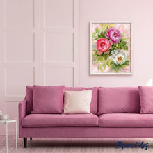 Charger l'image dans la galerie, Broderie Diamant | Broderie Diamant - Fleurs 3 couleurs | Broderie Fleurs fleurs | FiguredArt