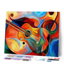 Charger l'image dans la galerie, Broderie Diamant | Broderie Diamant - Guitare Design | autres Broderie Autres | FiguredArt