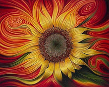 Charger l'image dans la galerie, Broderie Diamant | Broderie Diamant - Tournesol Design | Broderie Fleurs fleurs | FiguredArt