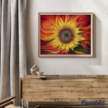 Charger l'image dans la galerie, Broderie Diamant | Broderie Diamant - Tournesol Design | Broderie Fleurs fleurs | FiguredArt
