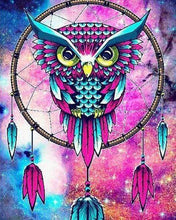 Charger l'image dans la galerie, Broderie Diamant | Broderie Diamant - Hiboux Pendentifs | animaux Broderie Animaux chouettes et hiboux | FiguredArt