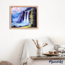 Charger l'image dans la galerie, Broderie Diamant | Broderie Diamant - Chute de Montagne | Broderie Paysages montagnes paysages | FiguredArt