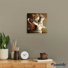 Charger l'image dans la galerie, Broderie Diamant | Broderie Diamant - Chats Titanic | animaux Broderie Animaux chats | FiguredArt