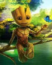 Charger l'image dans la galerie, Broderie Diamant | Broderie Diamant - Sur un Arbre perché | arbres autres Broderie Autres | FiguredArt
