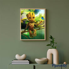 Charger l'image dans la galerie, Broderie Diamant | Broderie Diamant - Sur un Arbre perché | arbres autres Broderie Autres | FiguredArt