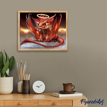 Charger l'image dans la galerie, Broderie Diamant | Broderie Diamant - Bébé Dragon Rouge | autres Broderie Autres dragons | FiguredArt