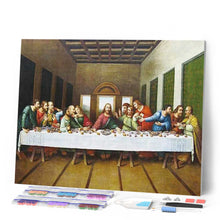 Charger l'image dans la galerie, Broderie Diamant | Broderie Diamant - La Cène | Broderie Religion | FiguredArt