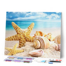Charger l'image dans la galerie, Broderie Diamant | Broderie Diamant - Coquillages et Etoiles de Mer | animaux Broderie Animaux | FiguredArt