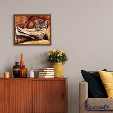 Charger l'image dans la galerie, Broderie Diamant | Broderie Diamant - Le Chat connaisseur | animaux Broderie Animaux chats | FiguredArt