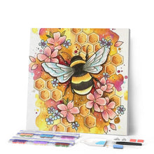 Charger l'image dans la galerie, Broderie Diamant | Broderie Diamant - Abeille | animaux Broderie Animaux | FiguredArt