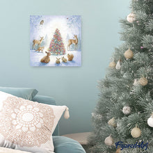 Charger l'image dans la galerie, Broderie Diamant | Broderie Diamant - Autour du Sapin de Noël | animaux Broderie Animaux Noël | FiguredArt