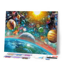 Charger l'image dans la galerie, Broderie Diamant | Broderie Diamant - Les planètes | Broderie Paysages paysages | FiguredArt