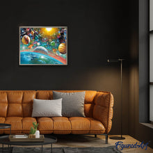 Charger l'image dans la galerie, Broderie Diamant | Broderie Diamant - Les planètes | Broderie Paysages paysages | FiguredArt