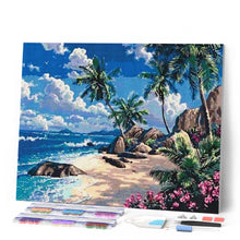 Charger l'image dans la galerie, Broderie Diamant | Broderie Diamant - Sur la Plage | Broderie Paysages paysages | FiguredArt