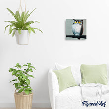 Charger l'image dans la galerie, Broderie Diamant | Broderie Diamant - Hibou interrogateur | animaux Broderie Animaux chouettes et hiboux | FiguredArt