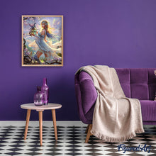 Charger l'image dans la galerie, Broderie Diamant | Broderie Diamant - Déesse et son Dragon | Broderie Romantique dragons romantique | FiguredArt