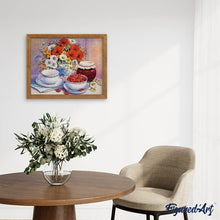 Charger l'image dans la galerie, Broderie Diamant | Broderie Diamant - Confiture et Framboises | Broderie Cuisine cuisine | FiguredArt