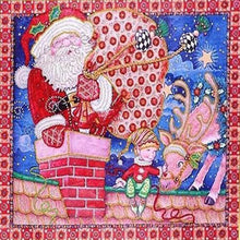 Charger l'image dans la galerie, Broderie Diamant | Broderie Diamant - Tableau Père Noël | Broderie Religion Noël | FiguredArt
