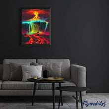 Charger l'image dans la galerie, Broderie Diamant | Broderie Diamant - Coulée de Lave | Broderie Paysages paysages | FiguredArt