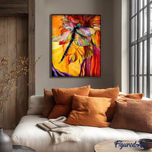 Charger l'image dans la galerie, Broderie Diamant | Broderie Diamant - Libellule artistique | animaux Broderie Animaux | FiguredArt
