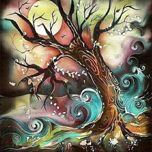Charger l'image dans la galerie, Broderie Diamant | Broderie Diamant - Arbre enchanté | arbres Broderie Paysages paysages | FiguredArt