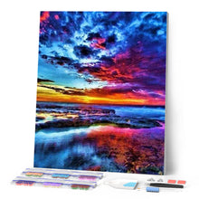 Charger l'image dans la galerie, Broderie Diamant | Broderie Diamant - Effets de Ciel | Broderie Paysages paysages | FiguredArt