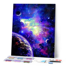 Charger l'image dans la galerie, Broderie Diamant | Broderie Diamant - Système solaire | Broderie Paysages paysages | FiguredArt