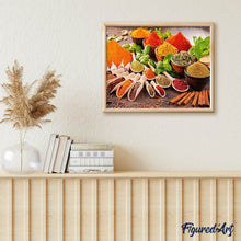 Charger l'image dans la galerie, Broderie Diamant | Broderie Diamant - Epices | Broderie Cuisine cuisine | FiguredArt
