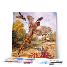 Charger l'image dans la galerie, Broderie Diamant | Broderie Diamant - Envol de Faisans | animaux Broderie Animaux | FiguredArt