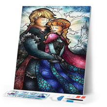 Charger l'image dans la galerie, Broderie Diamant | Broderie Diamant - Couple Vitrail | autres Broderie Autres | FiguredArt