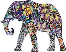 Charger l'image dans la galerie, Broderie Diamant | Broderie Diamant - Eléphant Pop | animaux Broderie Animaux Pop Art éléphants | FiguredArt