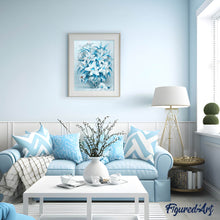 Charger l'image dans la galerie, Broderie Diamant | Broderie Diamant - Lys bleus | Broderie Fleurs fleurs | FiguredArt