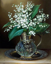 Charger l'image dans la galerie, Broderie Diamant | Broderie Diamant - Muguet | Broderie Fleurs fleurs | FiguredArt