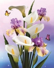 Charger l'image dans la galerie, Broderie Diamant | Broderie Diamant - Arômes et Iris | Broderie Fleurs fleurs | FiguredArt