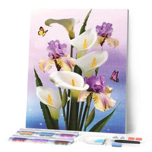 Charger l'image dans la galerie, Broderie Diamant | Broderie Diamant - Arômes et Iris | Broderie Fleurs fleurs | FiguredArt