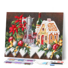 Charger l'image dans la galerie, Broderie Diamant | Broderie Diamant - Table de Noël | Broderie Cuisine cuisine Noël | FiguredArt