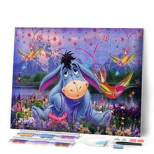 Charger l'image dans la galerie, Broderie Diamant | Broderie Diamant - Anne pensif | animaux Broderie Animaux | FiguredArt