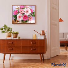 Charger l'image dans la galerie, Broderie Diamant | Broderie Diamant - Bouquet de Marguerites | Broderie Fleurs fleurs | FiguredArt