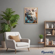 Charger l'image dans la galerie, Broderie Diamant | Broderie Diamant - Loup Combattant | animaux Broderie Animaux lapins loups | FiguredArt