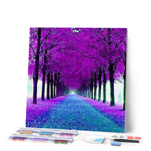 Charger l'image dans la galerie, Broderie Diamant | Broderie Diamant - Allée fleurie | Broderie Fleurs fleurs | FiguredArt