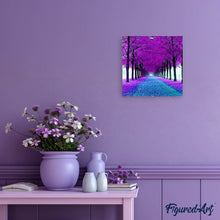 Charger l'image dans la galerie, Broderie Diamant | Broderie Diamant - Allée fleurie | Broderie Fleurs fleurs | FiguredArt