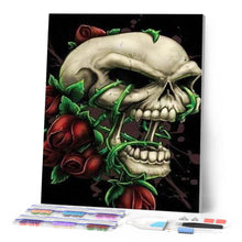 Charger l'image dans la galerie, Broderie Diamant | Broderie Diamant - Crâne menaçant | autres Broderie Autres | FiguredArt