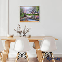 Charger l'image dans la galerie, Broderie Diamant | Broderie Diamant - Calèche sur le Pont | Broderie Paysages paysages | FiguredArt