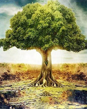 Charger l'image dans la galerie, Broderie Diamant | Broderie Diamant - Arbre majestueux | arbres Broderie Paysages paysages | FiguredArt