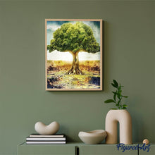 Charger l'image dans la galerie, Broderie Diamant | Broderie Diamant - Arbre majestueux | arbres Broderie Paysages paysages | FiguredArt