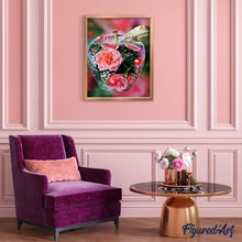 Charger l'image dans la galerie, Broderie Diamant | Broderie Diamant - Pomme fleurie | Broderie Fleurs fleurs | FiguredArt