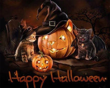 Charger l'image dans la galerie, Broderie Diamant | Broderie Diamant - Happy Halloween | Broderie Religion halloween | FiguredArt