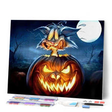 Charger l'image dans la galerie, Broderie Diamant | Broderie Diamant - Citrouille dHalloween | autres Broderie Autres halloween | FiguredArt