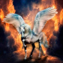 Charger l'image dans la galerie, Broderie Diamant | Broderie Diamant - Cheval volant | animaux Broderie Animaux chevaux | FiguredArt